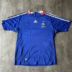 Y2K Adidas France National Team Soccer Jersey Thierry Henry #12